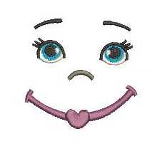 Doll Face3 Digital Design File