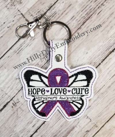 Hope Love Cure Snap Tab Digital File