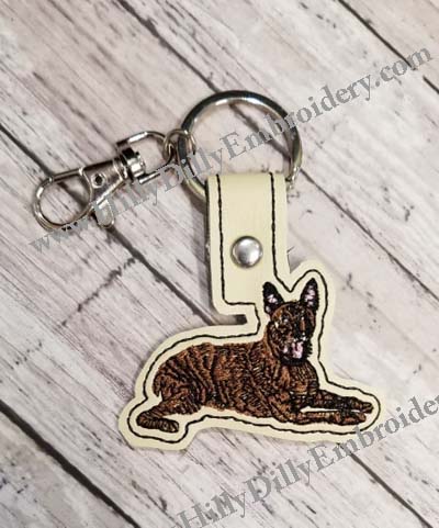 Belgian Malinois Dog Snap Tab Digital File