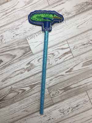Alligator Pencil Topper Digital Design File