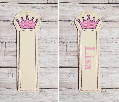 Crown Book Marker Digital File