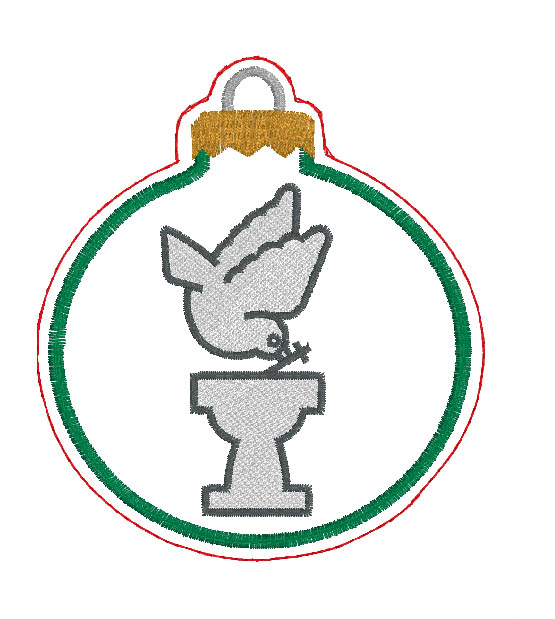 Baptism Ornament Digital Design File