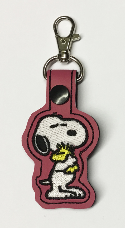 Beagle Bird Hug Snap Tab Digital File