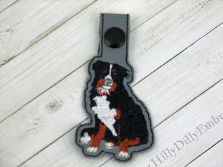 Bernese Mountain Dog Snap Tab Digital File