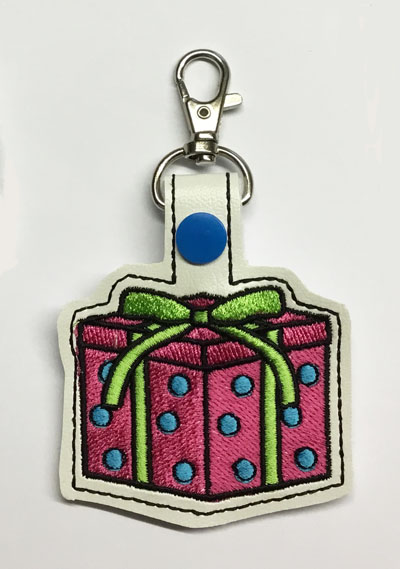 Birthday Present Snap Tab Digital File