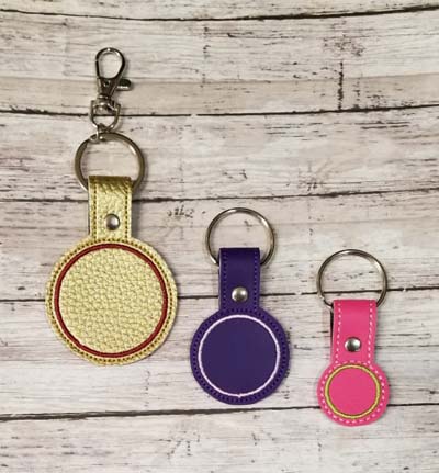 Blank Assorted Circle Snap Tab Digital Files