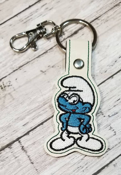 Blue Boy Glasses Snap Tab Digital File