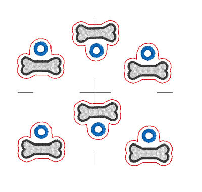 Dog Bone Charm Digital File