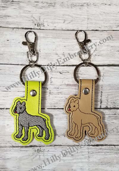 Boxer Dog Snap Tab Digital File