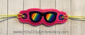 Rainbow Glasses Digital File