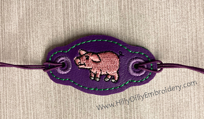 Baby Pig Bracelet Digital File