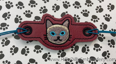 Persian Cat Bracelet Digital Design