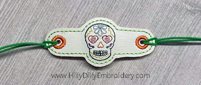 Bracelet Day of the Dead Digital Design File