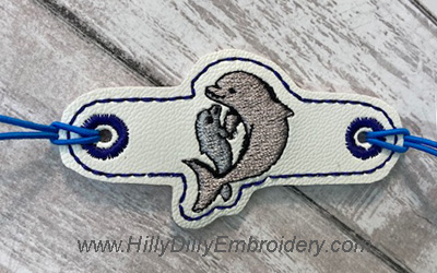 Bracelet Dolphin Mom and Baby Digital Design File