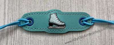 Figure Skate Bracelet Digital Design