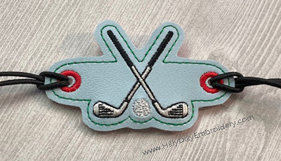Golf Clubs Bracelet Digital File