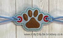 Dog Paw Bracelet Digital File