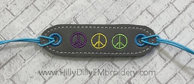 Peace Trio Bracelet Digital File