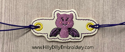 Bracelet Purple Bat Digital Design File