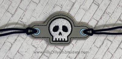 Skull bracelet digital file