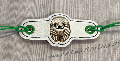 Sloth Quick stitch bracelet digital file