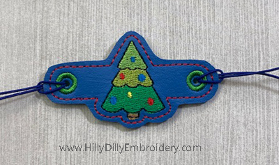 Christmas tree1 bracelet digital file