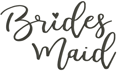 Bridemaids Wording Digital Design File