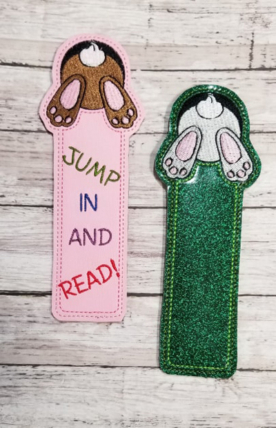 Bunny Butt Book Marker Digital File