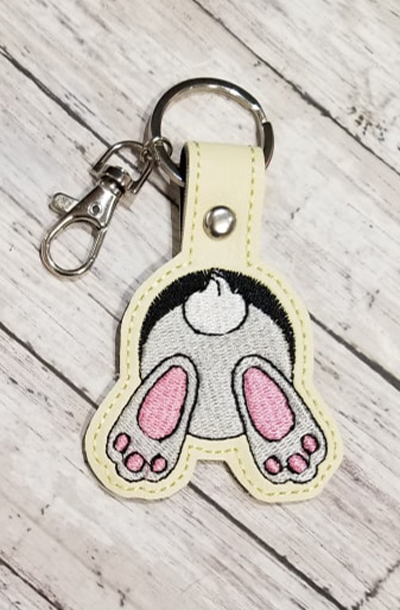 Bunny Butt Snap Tab Digital File