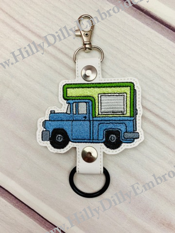 Camper Truck Bottle Holder Digital File