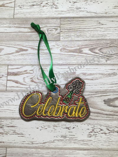 Celebrate Champagne Eyelet Digital File