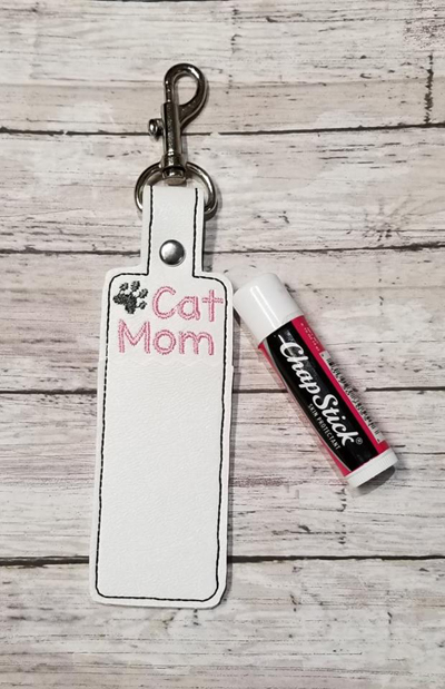 Cat Mom Lip Balm Holder Digital File