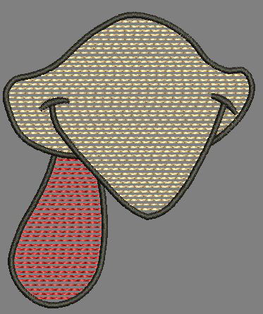 Chicken Beak Quick Stitch Design Digital File