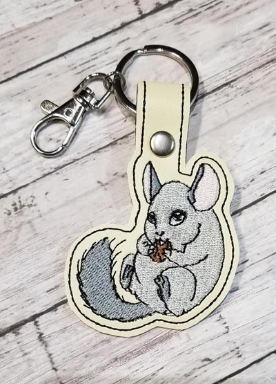Chinchilla Nut Snap Tab Digital File