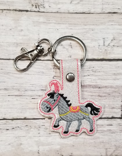 Circus Horse Snap Tab Digital File