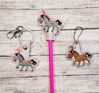 Circus Horse Design Set Digital File