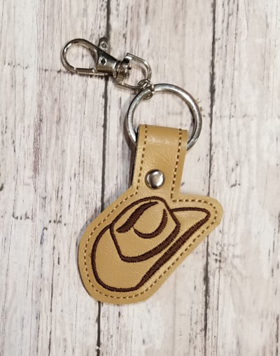 Cowboy Hat Snap Tab Digital File