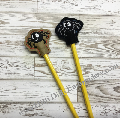 Cute Spider Pencil Topper Digital Design