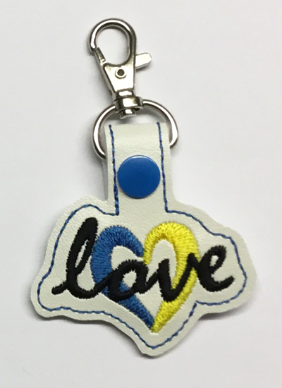 down Syndrome Love Snap Tab Digital File