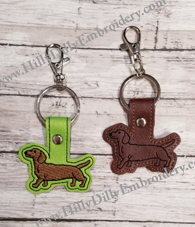 Dachshund Dog Snap Tab Digital File