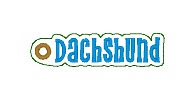 Dachshund Word Charm Digital File