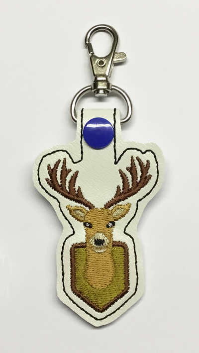 Deer Plaque Snap Tab Digital File