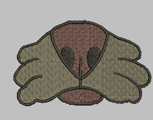 Dog2 Nose 4x4 Digital Design  File