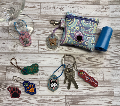 Akita Word Charm Digital File