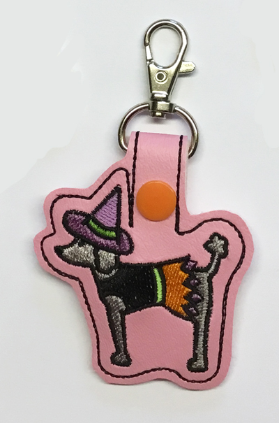 Dog Witch Snap Tab Digital File