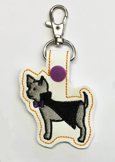 Dracula Dog Snap Tab Digital File