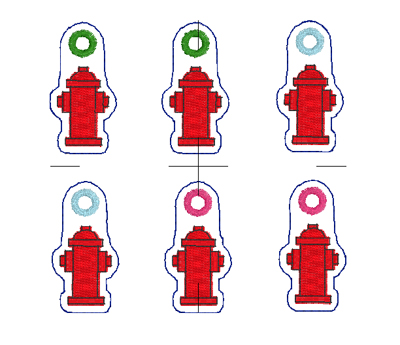 Fire Hydrant Charm Digital File