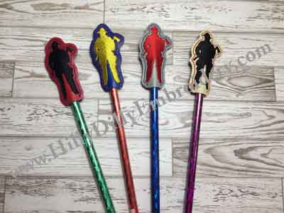 Fireman Silo Pencil Topper Digital Design File