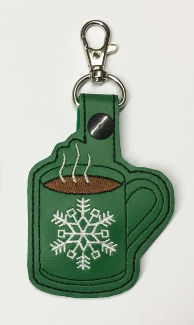 Flake Mug Snap Tab Digital File