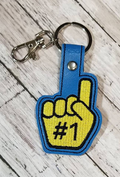 Foam Fingers Snap Tab Digital File